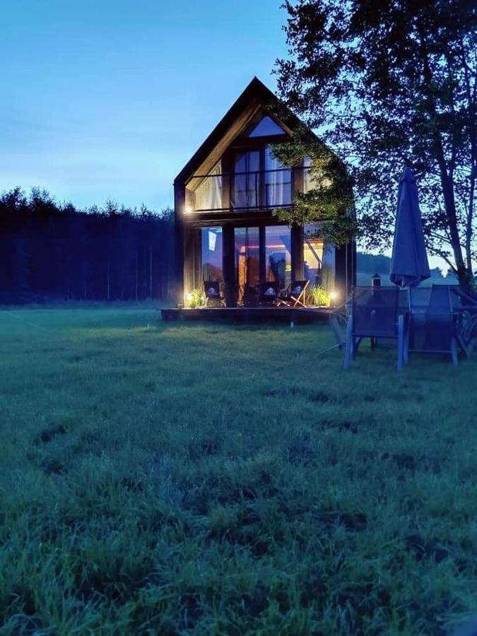 Miedzy Olchami Domek Nad Jeziorem. Noclegi Caloroczne. Cisza, Spokoj. บาร์คเชโว ภายนอก รูปภาพ